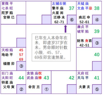 紫微斗数配图