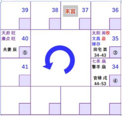 紫微斗数配图